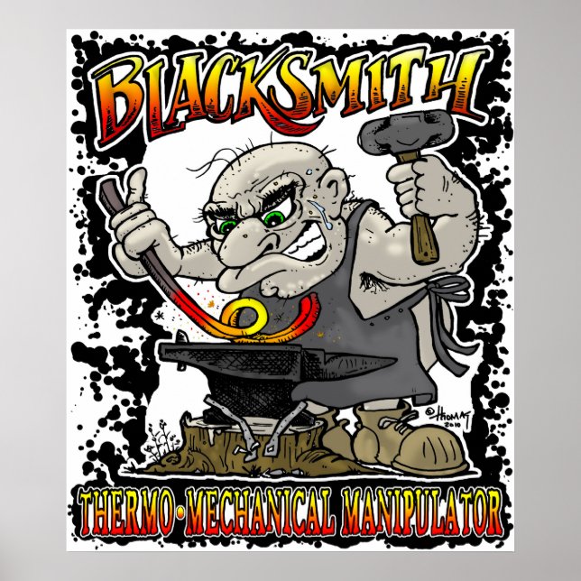 Blacksmith Forge Poster (Vorne)
