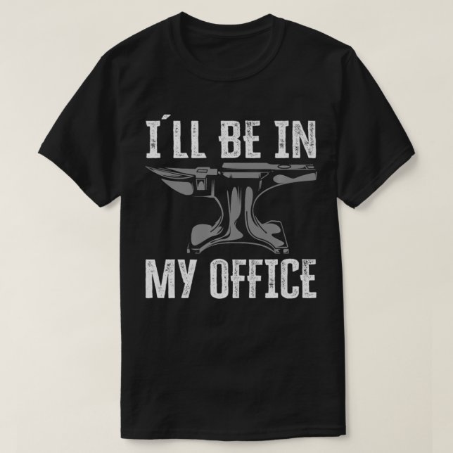 Blacksmith Metal Worker Bladesmith Metalworking Pr T-Shirt (Design vorne)