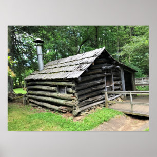 Blacksmith Shop in Mabry Mill, Virginia Poster