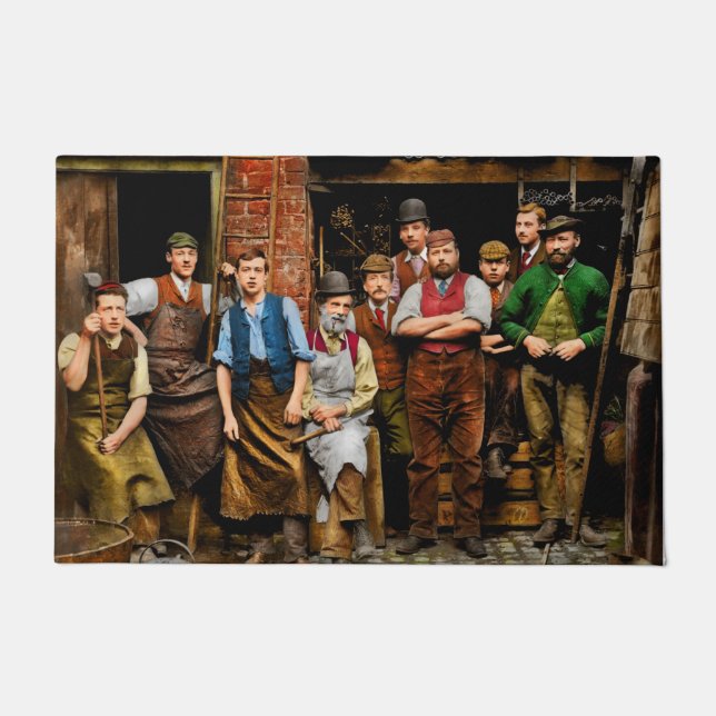 Blacksmith - The Ironmongers of Maidenhead 1900 Fußmatte (Vorderseite)