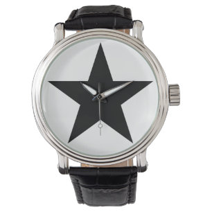 Blackstar - Leather B (Männer - Frauen) Armbanduhr