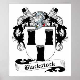 Blackstock Familienwappen Poster