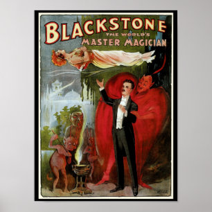Blackstone Master Magician Poster