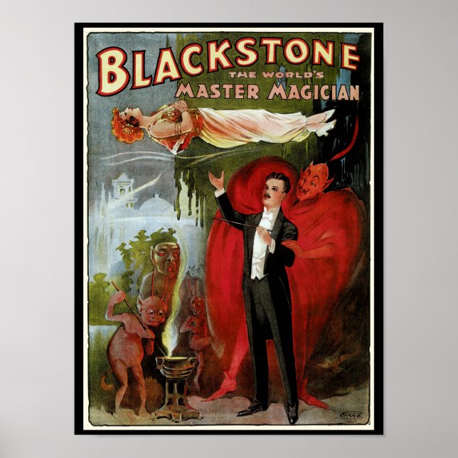 Blackstone Master Magician Poster (Vorne)