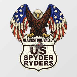 Blackstone Valley Kapitel - Aufkleber Adler-Logo