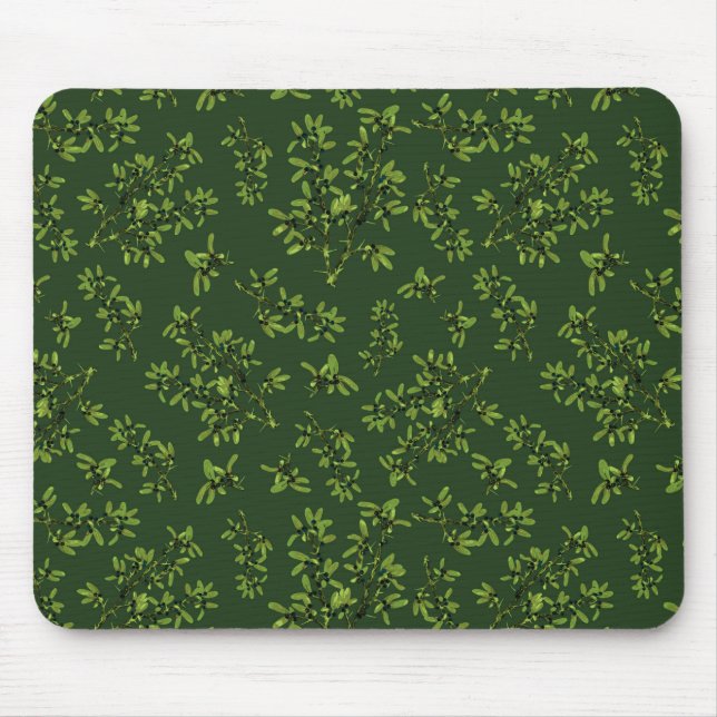 Blackthorn Muster Deep Green Mousepad (Vorne)