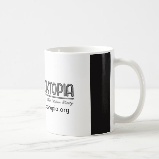 Blacktopia klassischer Kaffee u. Tee-Tasse Kaffeetasse (Rechts)