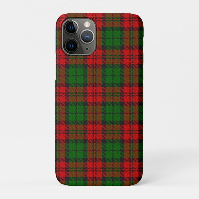 Blackwatch Campbell Tartan Red Green Kariert Case-Mate iPhone Hülle (Rückseite)