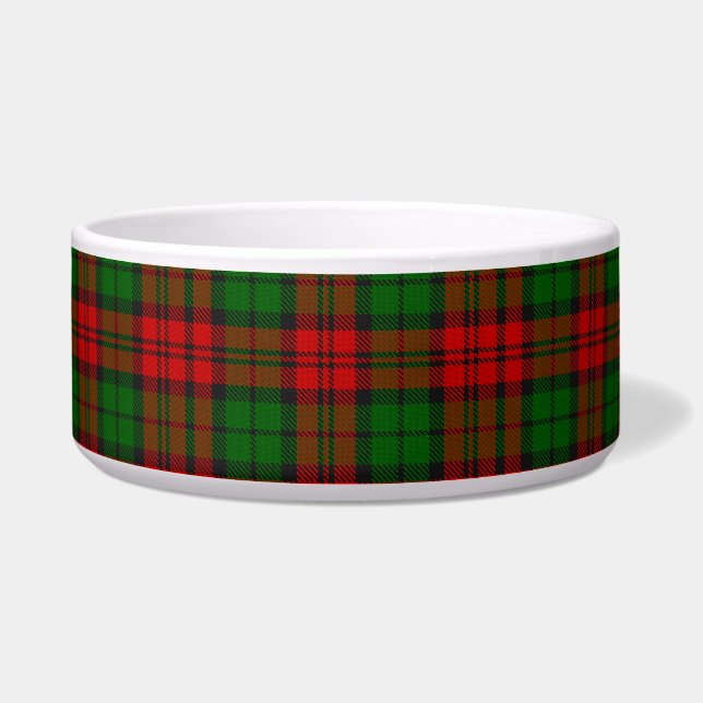 Blackwatch Campbell Tartan Red Green Kariert Napf (Vorderseite)
