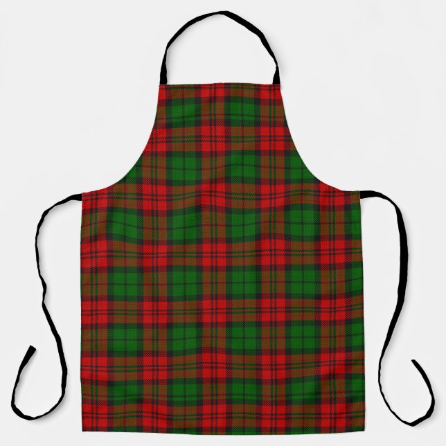 Blackwatch Campbell Tartan Red Green Kariert Schürze (Vorderseite)