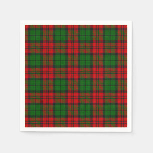 Blackwatch Campbell Tartan Red Green Kariert Serviette