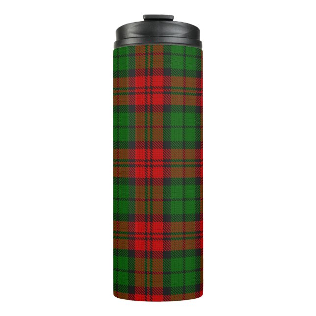 Blackwatch Campbell Tartan Red Green Kariert Thermosbecher (Vorderseite)