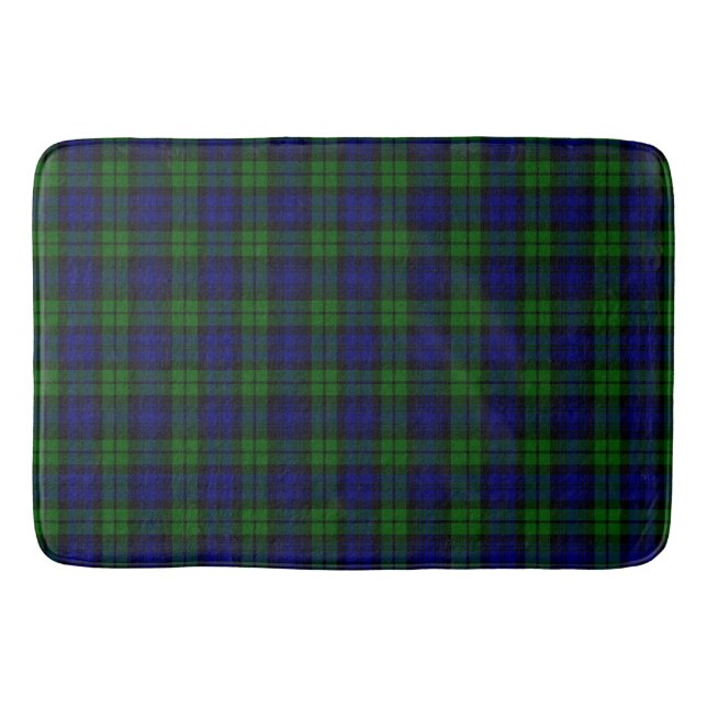 Blackwatch Tartan Badematte (Vorderseite)
