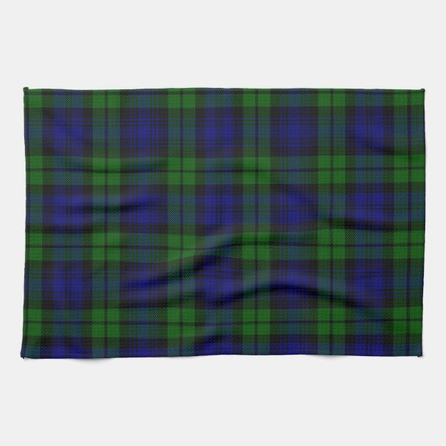Blackwatch Tartan Campbell-Clan Küchentuch (Horizontal)