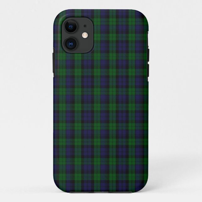 Blackwatch Tartan Case-Mate iPhone Hülle (Rückseite)