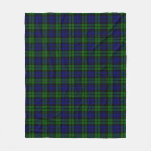 Blackwatch Tartan Fleecedecke