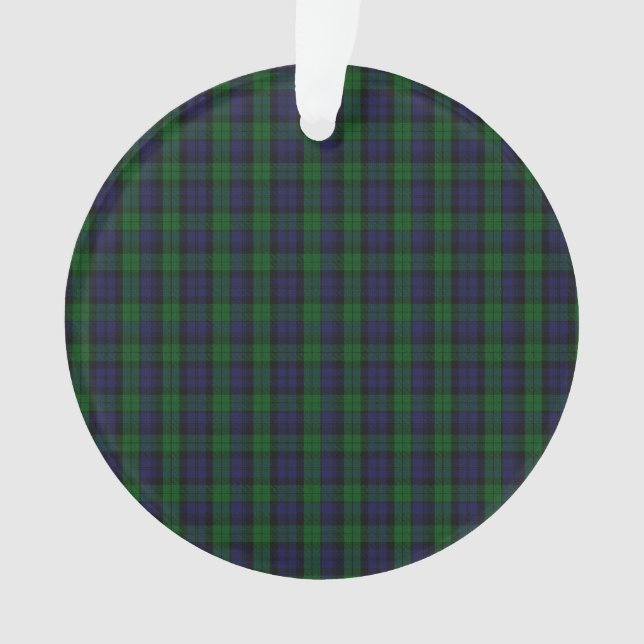 Blackwatch Tartan Ornament (Vorderseite)