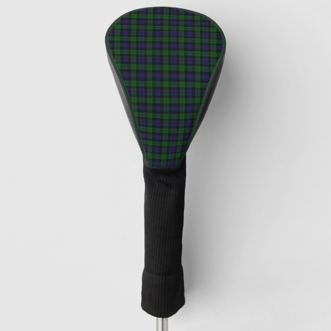 Blackwatch Tartan Royal Scottish Kariert Pattern Golf Headcover (Vorderseite)
