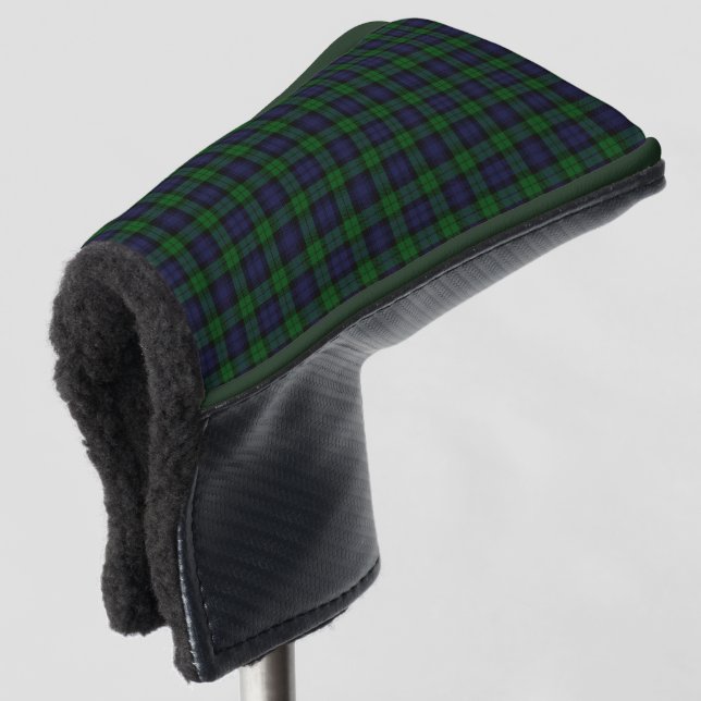 Blackwatch Tartan Royal Scottish Kariert Pattern Golf Headcover (3/4 Vorderseite)