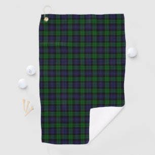 Blackwatch Tartan Royal Scottish Kariert Pattern Golfhandtuch