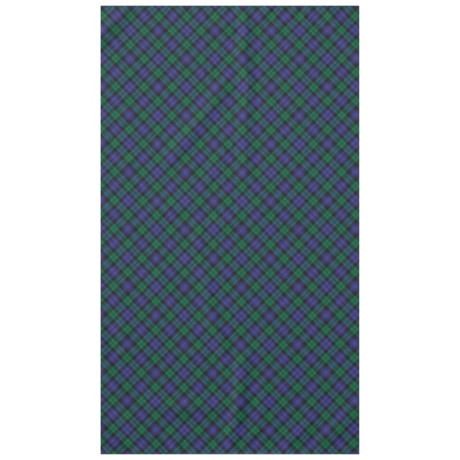 Blackwatch Tartan Royal Scottish Kariert Pattern Tischdecke (Vorderseite)