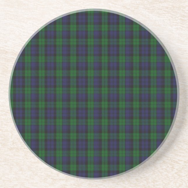 Blackwatch Tartan Untersetzer (Vorne)