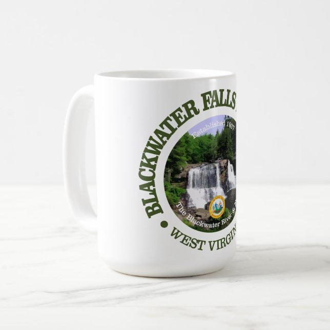 Blackwater Falls SP Kaffeetasse (Vorderseite Links)
