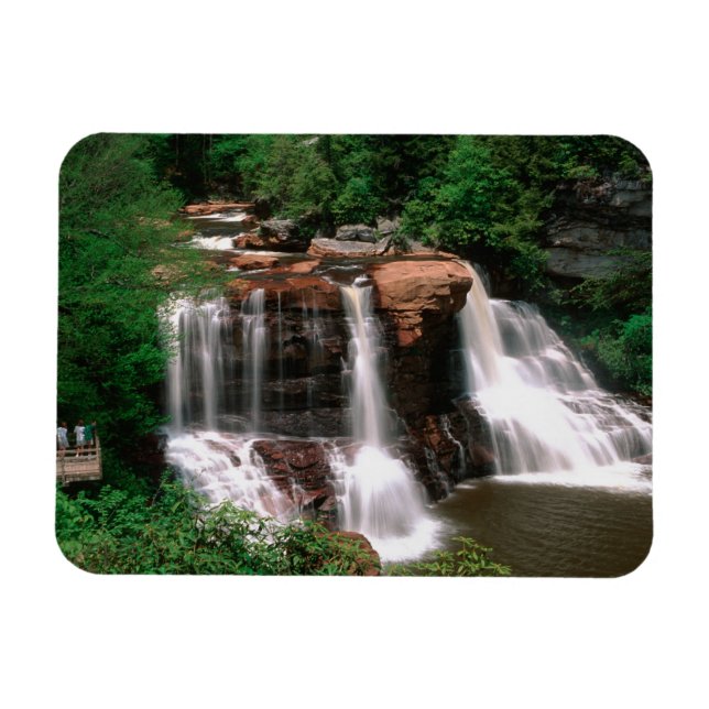 Blackwater Falls, West Virginia, landschaftlich, Magnet (Horizontal)