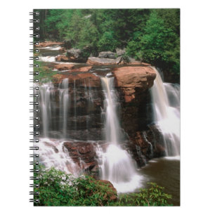 Blackwater Falls, West Virginia, landschaftlich sc Notizblock