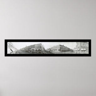 Blackwell, Oklahoma Foto 1910 Poster