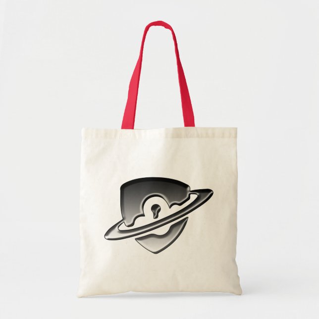 Blackwoodlogo-Tasche - Silber Tragetasche (Vorne)