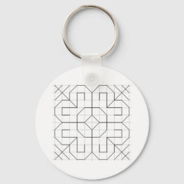 Blackwork keychain schlüsselanhänger