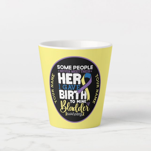 Bladder warrior Some People Never Meet Their Hero Milchtasse (Vorderseite)