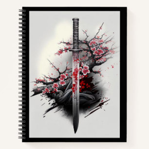 "Blade der Blüten" Notizbuch