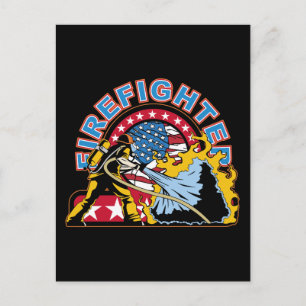 Blade-Feuerwehrmann Postkarte