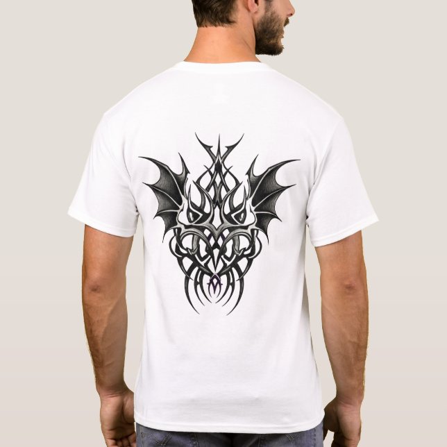 Blade Tribal Spike Armor T-Shirt (Rückseite)