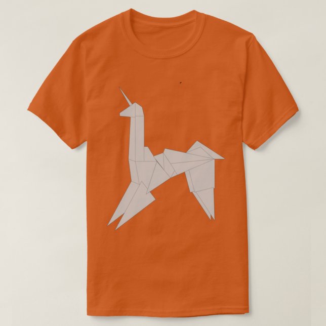BladeRunner Origami Unicorn T-Shirt (Design vorne)