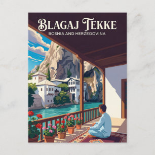 Blagaj Tekke Bosnien und Herzegowina Postkarte