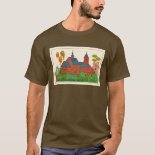 Blagoveshchenskoye Wood Russische Kirche T-Shirt