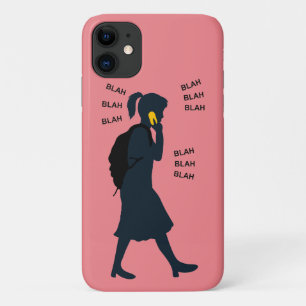 BLAH BLAH BLAH Girl Talk on Cell Phone Case-Mate iPhone Hülle