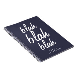 Blah Blah Blah Notizblock