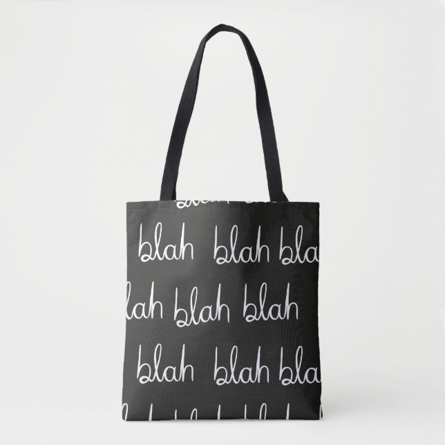 Blah blah nahtloses Muster.  (Vorderseite)
