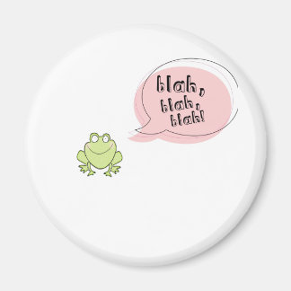 Blah Frog Magnet