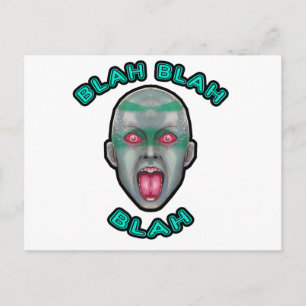 BLAHBLAHBLAH POSTKARTE