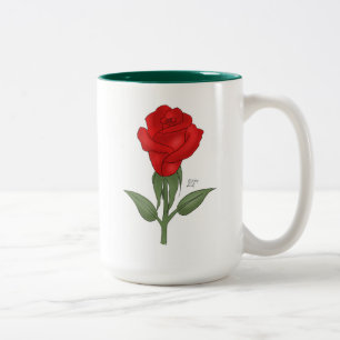 Blaine hat einen Pen - Rose Zweifarbige Tasse