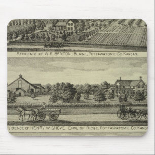 Blaine, Kansas Mousepad