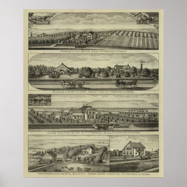 Blaine, Kansas Poster (Vorne)