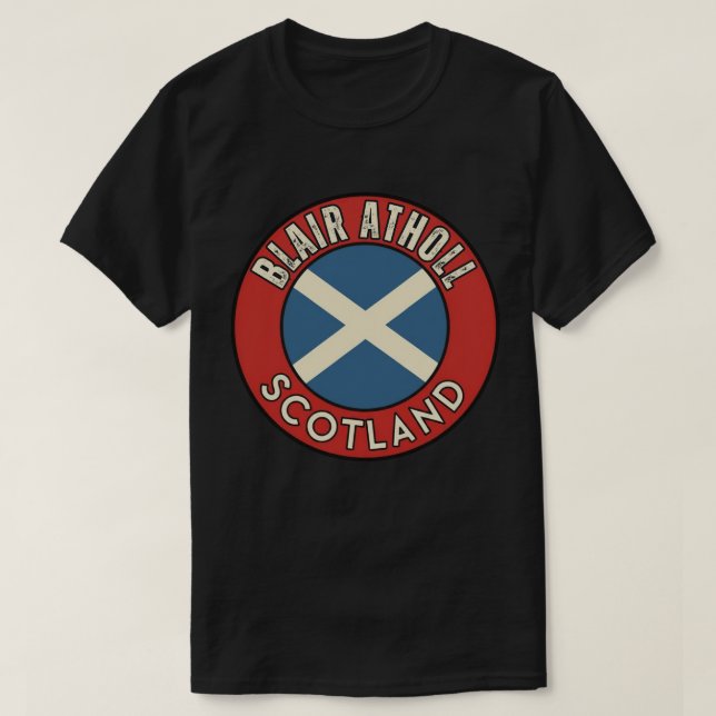 Blair Atholl, Schottland T-Shirt (Design vorne)