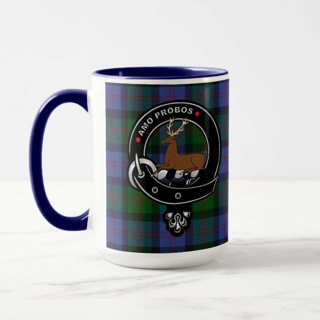 Blair Clan Abzeichen & Tartan Tasse (Links)