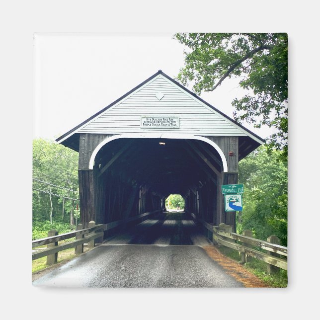 Blair Covered Bridge Magnet (Vorne)